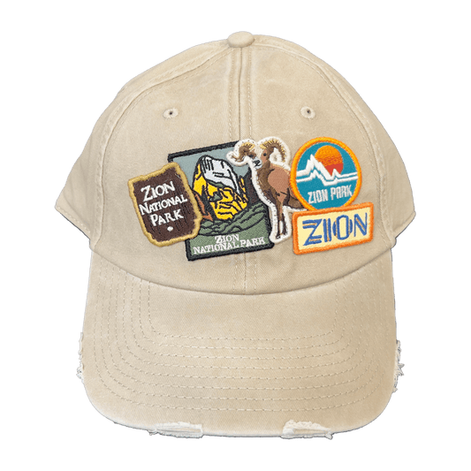 Hat - Zion Iconic Patches Khaki