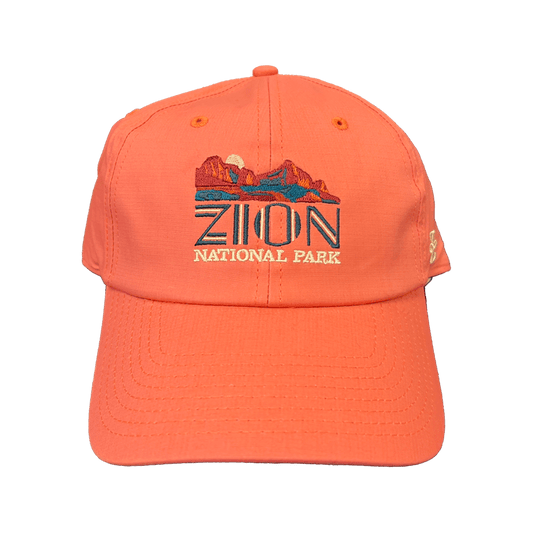 Hat - Zion Ripstop Red/Orange
